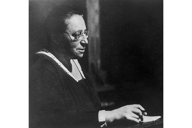 Emmy Noether vers 1930