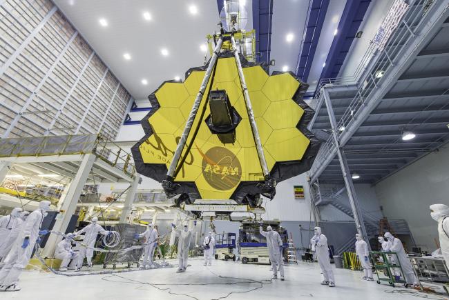 The primary mirror of the James Webb Space Telescope