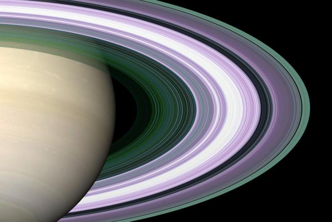 Les anneaux de Saturne - Crédit photo : NASA JPL Space Science Institute