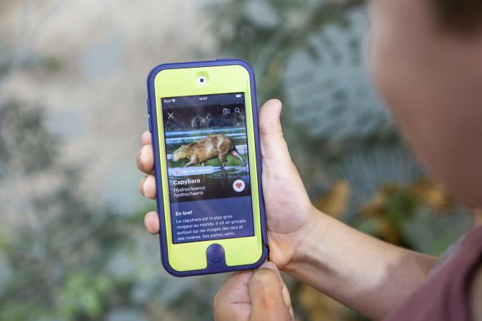 Espace pour la vie Mobile application