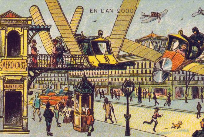 The Year 2000, imagined by 1899 artist Jean-Marc Côté