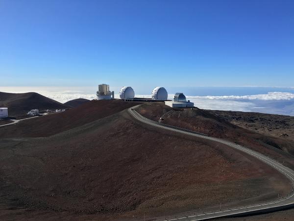 The IRTF observatory is located 4,168 meters above sea level at the top of Mauna Kea in Hawaii.