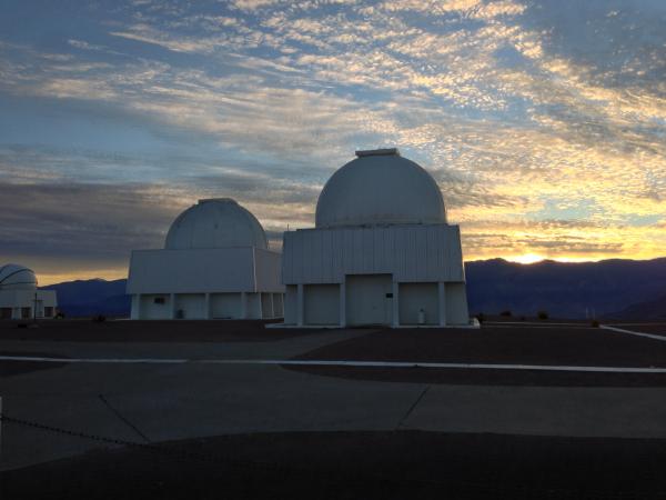 L’observatoire CTIO, situé sur le Cerro Tololo, près de la vallée de l'Elqui au Chili.