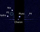 Nouvelle lune pour Pluton, © Nasa (7 juillet 2012)