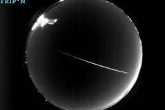 Bolide au-dessus de Montréal, capturé par la caméra DOMe du Planétarium