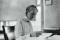 Henrietta Swan Leavitt à son bureau de l’observatoire de l’université de Harvard.