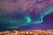 Aurora borealis in Yellowknife