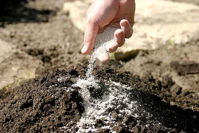 La chaux vive, pour un jardin plus écologique