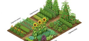 Potager fleuri