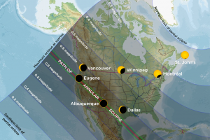 20231014 Annular Eclipse - North America Map EN
