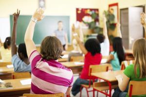 Students in class.