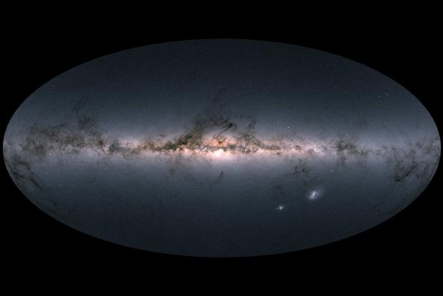Voie lactée vue par Gaia