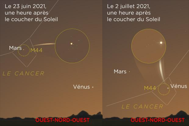 20210623-0702 Mars et Vénus rencontrent M44