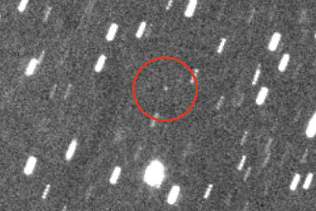 Asteroid 2023 CX1 when first discovered.