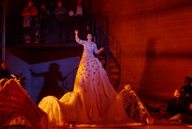 Le spectacle de la danseuse Claudia Chan Tak