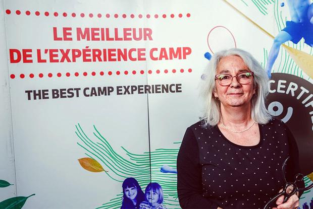 Violène Simard, récipiendaire 2019 du Prix Hommage de l'Association des camps du Québec