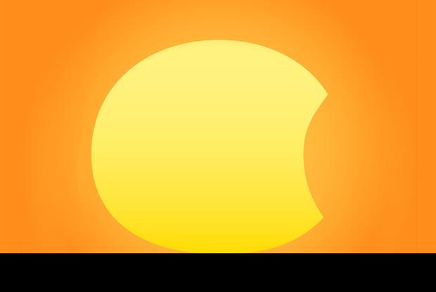 Éclipse solaire - 2014-10-23