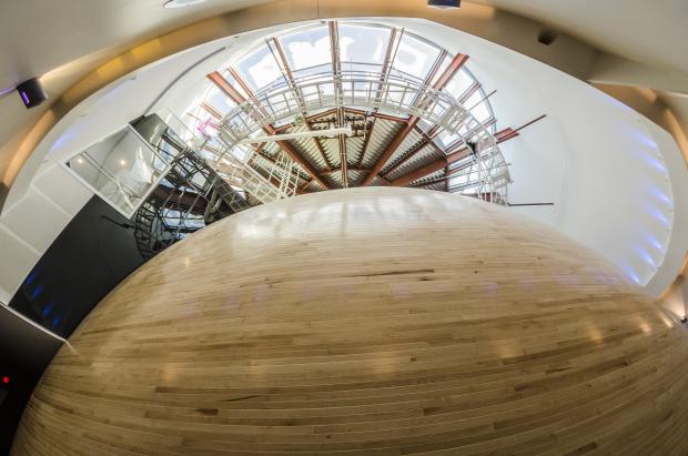 Intérieur du Planétarium Rio Tinto Alcan