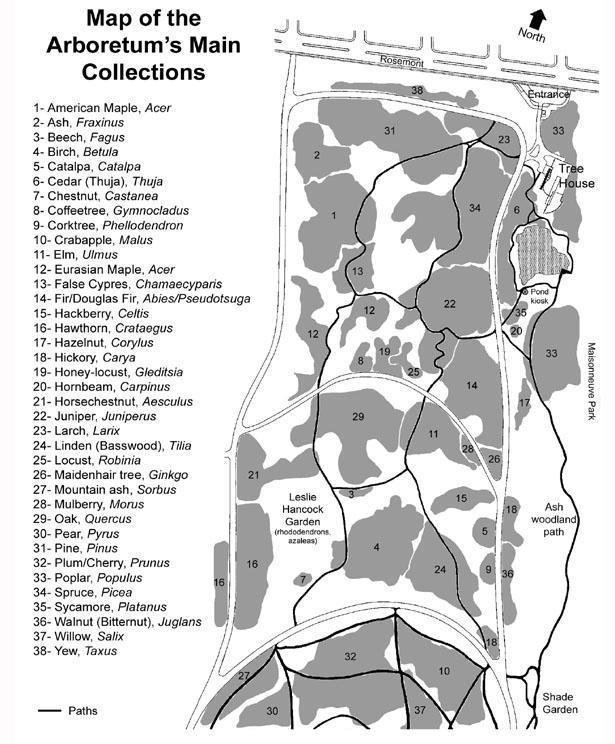 Map - Arboretum