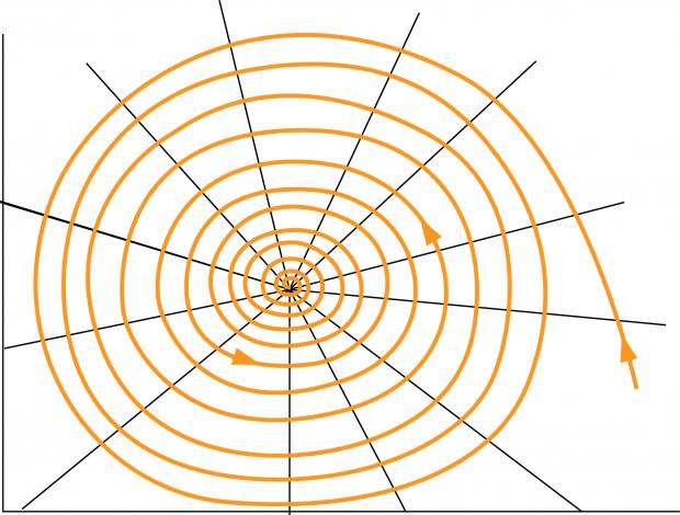 Weaving a web, step 6.